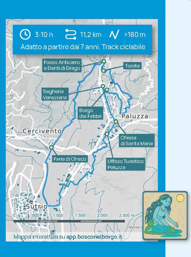 Mappa Anello Fondovalle Paluzza – La strada delle machine idrauliche Mappa Anello Fondovalle Paluzza - La strada delle machine idrauliche