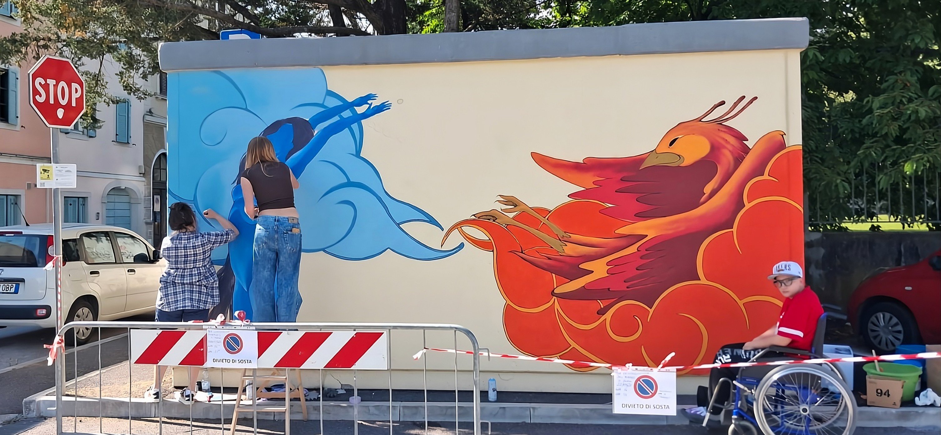 Murales “Dare voce a chi voce non ha” Murales a Gorizia, nell'ambito del progetto "Dare voce a chi voce non ha"