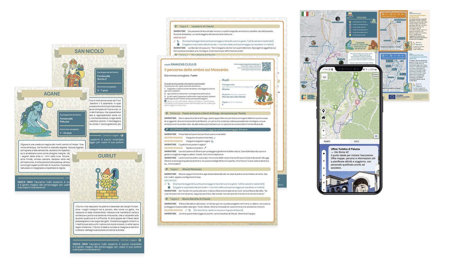 Kit gioco de Il Bosco nel Borgo